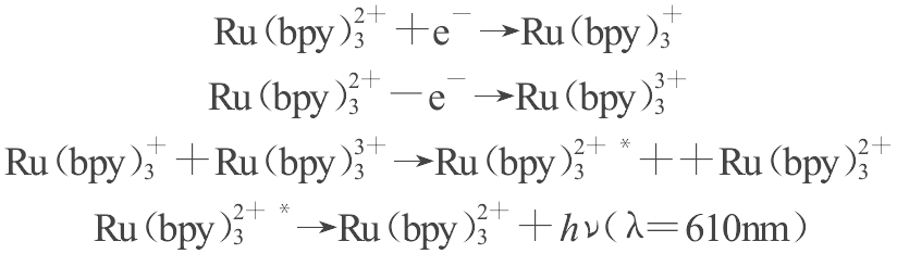 湮滅ECL反應(yīng)過(guò)程 湮滅ECL反應(yīng)過(guò)程